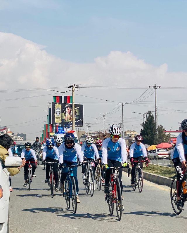 Cycling in Kabul