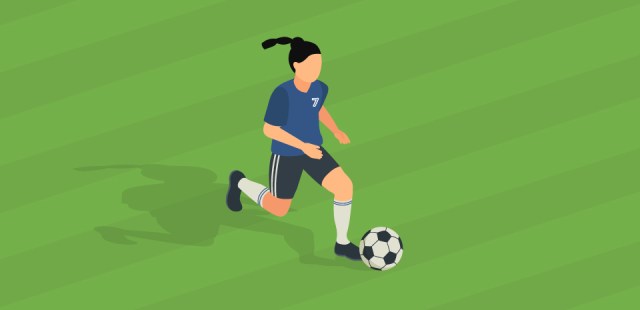 Soccer illustration photo