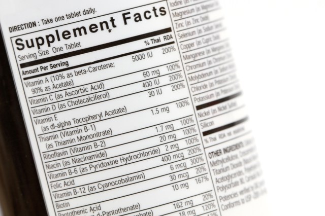 What's the Difference between Nutrition and Supplement Labels?