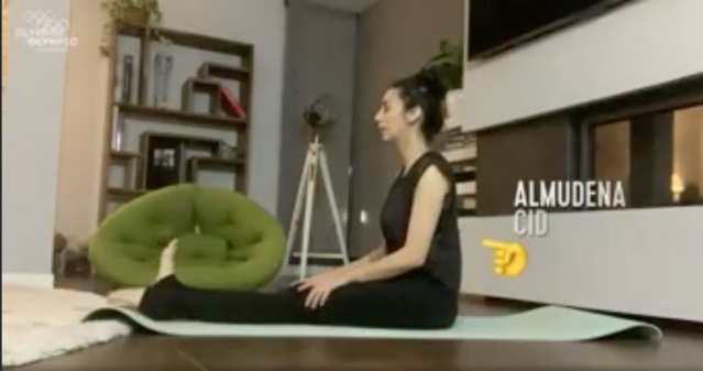 Almudena Cid Workout