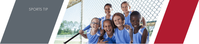 Softball Sports Tips Hero Image from PDF