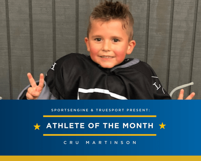 Athlete of the Month: Cru Martinson