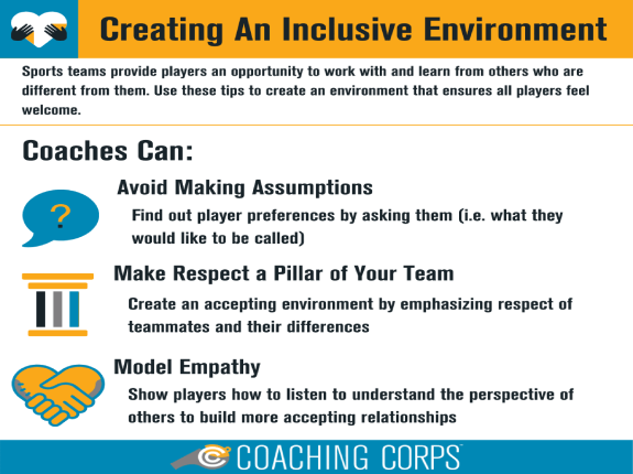 Creating and Inclusive Environment