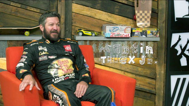 Martin Truex Jr. screengrab thumbnail from Elementary Speed. 