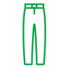 New to Golf: Pants Icon