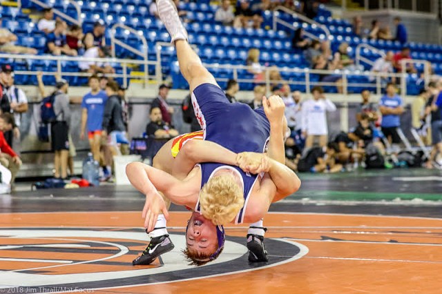 Wrestler Carson Manville photo