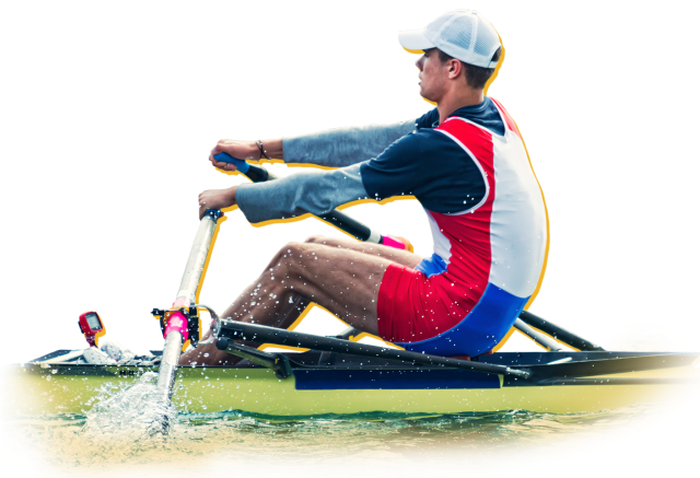 Male Rowing Athlete