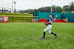 One Handed Baseball Toss