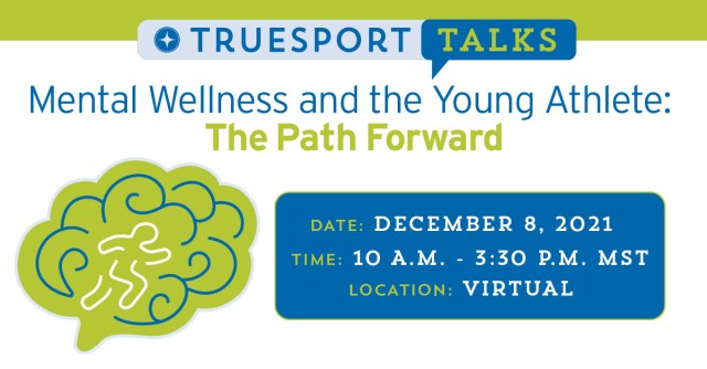 TrueSport talks event The Path Forward banner for hero image