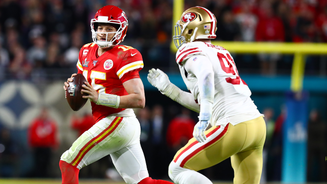 Kansas City Chiefs quarterback Patrick Mahomes