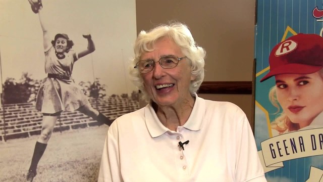 Shirley Burkovich, Rockford Peaches Baseball