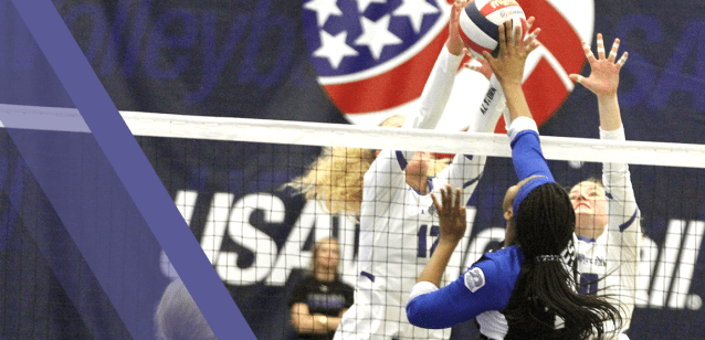 New to sports volleyball hero