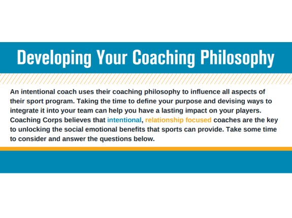 Developing Your Coaching Philosophy