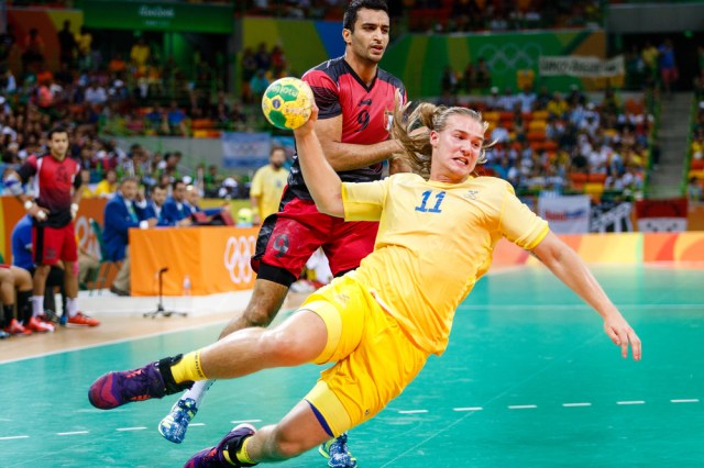Egypt vs Sweden at the 2016 Summer Olympic Games in Rio De Janeiro.