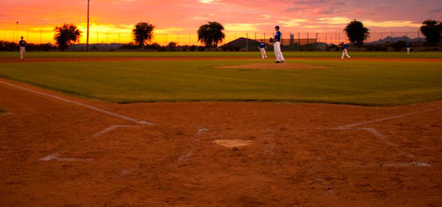 Baseball Morning Practice
