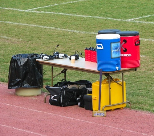Sports Drinks on Field