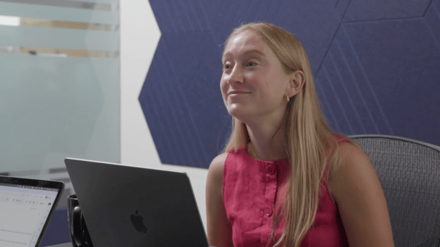 SportsEngine employee smiling